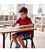 Class Club Little Boys Micro Stripe Synthetic Polo Shirt - Image 6