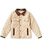 Class Club Little Boys Quilted Snap Front Barn Coat - Image 1