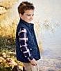 Class Club Little Boys Quilted Vest, Color:Navy - Image 4