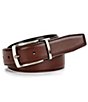 Color:Brown/Black - Image 1 - Boys Reversible Burnished-Edge Leather Belt
