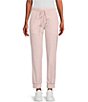 Color:Rose Petal - Image 1 - Twill Pocket Coordinating Cropped Joggers