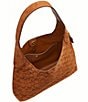 COACH Brooklyn 28 Signature Suede Shoulder Bag - Image 3