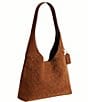 COACH Brooklyn 28 Signature Suede Shoulder Bag - Image 4