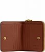 COACH x Peanuts Essential Billfold Wallet with Newspaper Print, Color:Hazelnut - Image 3