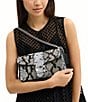 COACH Tabby 26 Beaded Snake Print Shoulder Bag, Color:Snake - Image 4