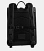 Color:Charcoal - Image 3 - Beck Roll Top Signature Coated Canvas Backpack