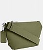 Color:Moss - Image 2 - Belt Bag With Signature Canvas Interior Detail