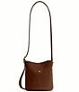 COACH Bleecker 21 Suede Bucket Bag, Color:Warm Brown - Image 2