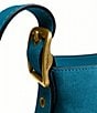 COACH Bleecker 21 Suede Bucket Bag, Color:Sea Blue - Image 4