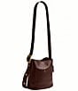COACH Bleecker Bucket Bag 21, Color:Maple - Image 4