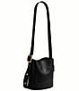 COACH Bleecker Bucket Bag 21, Color:Black - Image 4