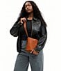 COACH Bleecker Bucket Bag 21, Color:Toffee - Image 7