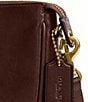 COACH Bleecker Plaza Shoulder Bag 18, Color:Maple - Image 4