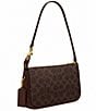 COACH Bleecker Signature Coated Canvas Convertible Shoulder Bag, Color:Maple - Image 4