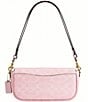 COACH Boxed Brook Signature Canvas Flap Charm Chain Shoulder Bag - Image 2