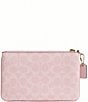 COACH Boxed Essential Small Signature Canvas Cherry Charm Wristlet - Image 2