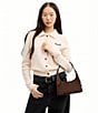 COACH Brooklyn 26 Suede Shoulder Bag - Image 6
