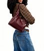 COACH Brooklyn 28 Glazed Leather Shoulder Bag - Image 2
