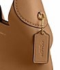 COACH Brooklyn 28 Slouchy Shoulder Bag, Color:Honey - Image 5