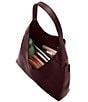 COACH Brooklyn 28 Slouchy Shoulder Bag, Color:Merlot - Image 4