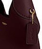 COACH Brooklyn 28 Slouchy Shoulder Bag, Color:Merlot - Image 6