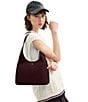 COACH Brooklyn 28 Slouchy Shoulder Bag, Color:Merlot - Image 7