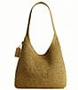 COACH Brooklyn 28 Straw Shoulder Bag - Image 6