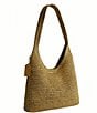 COACH Brooklyn 28 Straw Shoulder Bag - Image 3