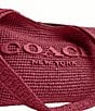 COACH Brooklyn 28 Straw Shoulder Bag - Image 5