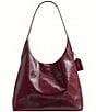 COACH Brooklyn 34 Glazed Leather Shoulder Bag - Image 1
