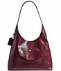 COACH Brooklyn 34 Glazed Leather Shoulder Bag - Image 3