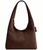 COACH Brooklyn 34 Suede Pillow Shoulder Bag - Image 1