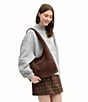 COACH Brooklyn 34 Suede Pillow Shoulder Bag - Image 5
