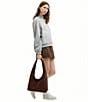 COACH Brooklyn 34 Suede Pillow Shoulder Bag - Image 6