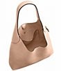 COACH Brooklyn 39 Leather Hobo Tote Bag, Color:Cream - Image 3