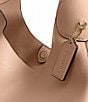 COACH Brooklyn 39 Leather Hobo Tote Bag, Color:Cream - Image 5