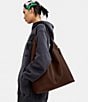 COACH Brooklyn 39 Leather Hobo Shoulder Bag - Image 6