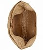 COACH Brooklyn 39 Straw Shoulder Hobo Bag, Color:Natural - Image 3