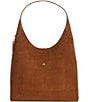 COACH Brooklyn 39 Suede Shoulder Bag, Color:Warm Brown - Image 2