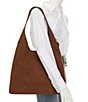 COACH Brooklyn 39 Suede Shoulder Bag, Color:Warm Brown - Image 4