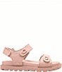 COACH Brynn Canvas Signature Logo Hook-and-Loop Banded Sandals - Image 2