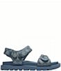 COACH Brynn Crystal Signature Denim Sandals - Image 2