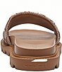 COACH Brynn Crystal Limited Edition Signature Jacquard Slide Sandals - Image 3