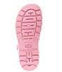 Color:Vivid Pink - Image 6 - Brynn Leather Banded Lug Sole Sandals