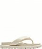 COACH Brynn Leather Thong Sandals - Image 2