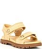 Color:Natural - Image 1 - Brynn Raffia Banded Chunky Sandals