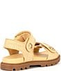 Color:Natural - Image 2 - Brynn Raffia Banded Chunky Sandals
