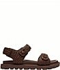 COACH Brynn Woven Raffia Sandals - Image 2