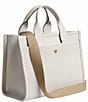 COACH Bubble Cargo Tote Bag, Color:Chalk - Image 4