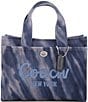 COACH Cargo 26 Tie Dye Tote Bag, Color:Midnight Navy - Image 1